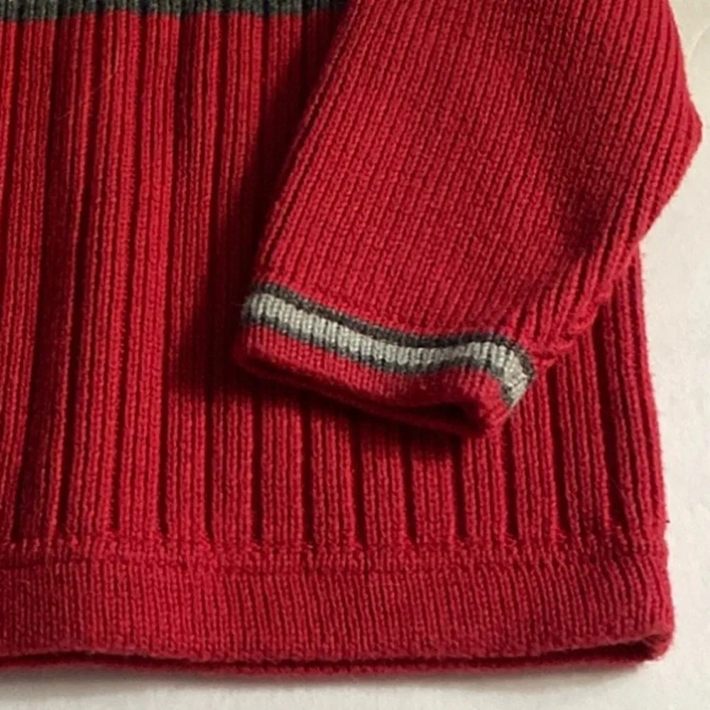 Old Navy Rib Knit Pullover Sweater, Cotton, Sz 3-6 Mon, Y2K, 2002, Vintage - Picture 7 of 9
